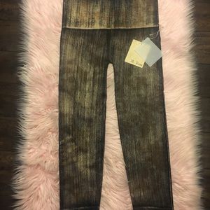 M. Rena’s Crop Denim Printed Leggings